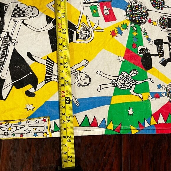 LUSH Limited Edition Scarf Bandana Knot Wrap Organic Cotton 26" Square - Picture 10 of 10